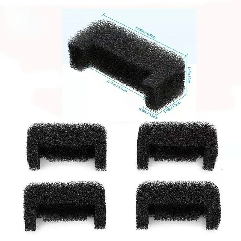 4Piece HighDensity Fountain PreFilter Sponges Universal Foam Replacement Set 3