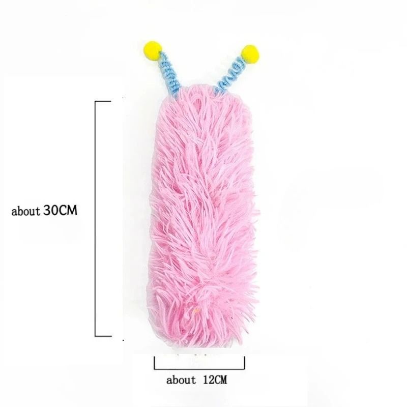 Plush Catnip Strip Pillow UltraDurable Interactive Kick Cuddle Toy 6