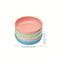 Shallow AntiWhisker Fatigue Cat Bowls 4Piece Colorful NonSlip Feeding Set 1