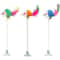 Suction Cup Spring Hunter Toy Interactive SnapBack Mouse Feather Teaser 8