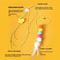 Hanging Doorway Elastic Teaser HandsFree Interactive Swing Pounce Toy 4