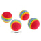 10Piece Rainbow EVA Play Balls Lightweight Interactive Fetch Chase Set 5