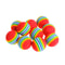 10Piece Rainbow EVA Play Balls Lightweight Interactive Fetch Chase Set 6