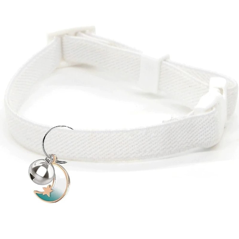 Elastic Safety Cat Collar Lightweight Stretch Comfort For Kittens Adult Cats 9