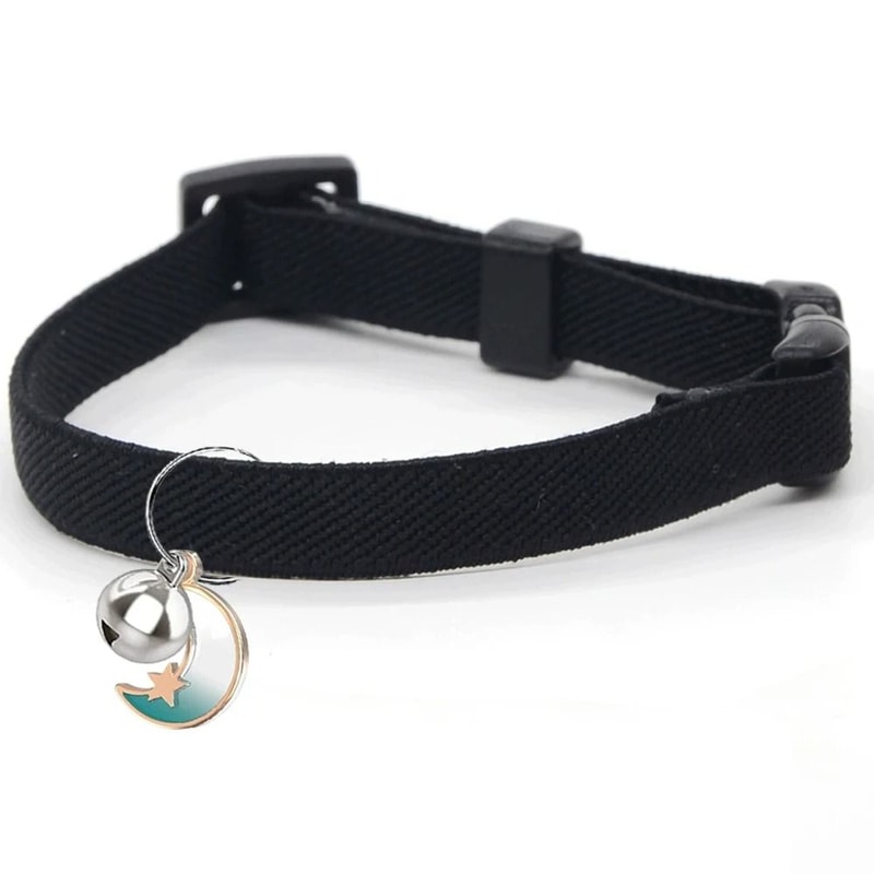 Elastic Safety Cat Collar Lightweight Stretch Comfort For Kittens Adult Cats 11