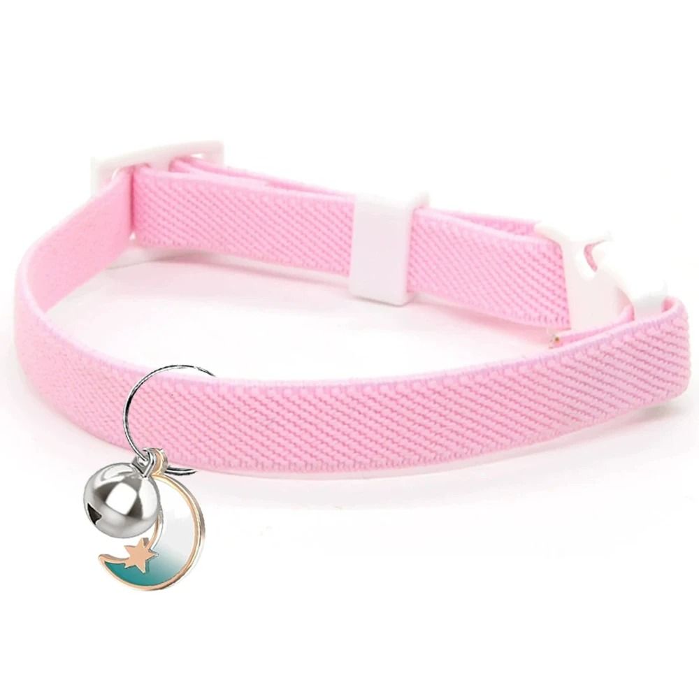 Elastic Safety Cat Collar Lightweight Stretch Comfort For Kittens Adult Cats 6