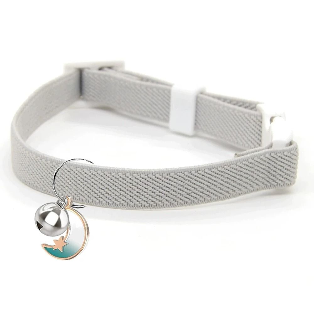 Elastic Safety Cat Collar Lightweight Stretch Comfort For Kittens Adult Cats 7