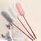 Faux Fur Pompom Teaser Wand Interactive Plush Pounce Training Toy 0