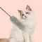 Faux Fur Pompom Teaser Wand Interactive Plush Pounce Training Toy 4