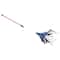 Spiral Feather Teaser Wand Flexible Interactive Pounce Chase Toy 7