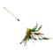 Spiral Feather Teaser Wand Flexible Interactive Pounce Chase Toy 8