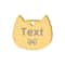 Custom Cat Silhouette ID Tag Personalized LaserEngraved Stainless Steel Nameplate 17