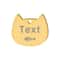 Custom Cat Silhouette ID Tag Personalized LaserEngraved Stainless Steel Nameplate 19