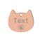 Custom Cat Silhouette ID Tag Personalized LaserEngraved Stainless Steel Nameplate 20