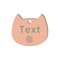 Custom Cat Silhouette ID Tag Personalized LaserEngraved Stainless Steel Nameplate 23