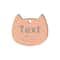 Custom Cat Silhouette ID Tag Personalized LaserEngraved Stainless Steel Nameplate 25