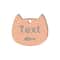 Custom Cat Silhouette ID Tag Personalized LaserEngraved Stainless Steel Nameplate 26
