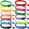 Adjustable Footprint Print Pet Collar Lightweight QuickRelease Safety Necklace With Crisp Bell 0
