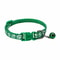 Adjustable Footprint Print Pet Collar Lightweight QuickRelease Safety Necklace With Crisp Bell 9