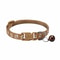 Adjustable Footprint Print Pet Collar Lightweight QuickRelease Safety Necklace With Crisp Bell 11
