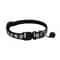Adjustable Footprint Print Pet Collar Lightweight QuickRelease Safety Necklace With Crisp Bell 12