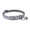 Adjustable Footprint Print Pet Collar Lightweight QuickRelease Safety Necklace With Crisp Bell 13