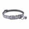 Adjustable Footprint Print Pet Collar Lightweight QuickRelease Safety Necklace With Crisp Bell 13