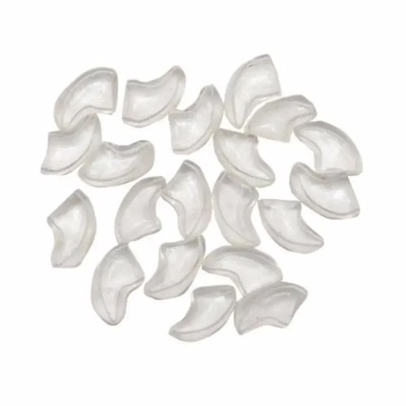 20Piece Soft Silicone Cat Nail Caps Safe AntiScratch Claw Covers With Adhesive Glue 4