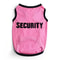 Security Print Pet Vest Lightweight Comfort Cotton TShirt Costume For Small Dogs Cats Small Anima 6