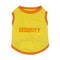 Security Print Pet Vest Lightweight Comfort Cotton TShirt Costume For Small Dogs Cats Small Anima 9
