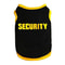 Security Print Pet Vest Lightweight Comfort Cotton TShirt Costume For Small Dogs Cats Small Anima 8