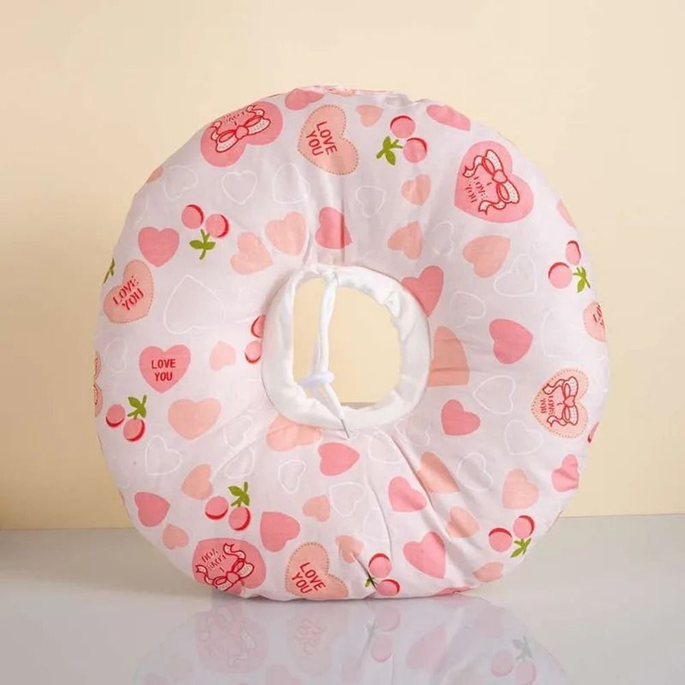 Soft Plush Cat Recovery Collar Adjustable Cushion Cone For PostSurgery Wound Healing 17