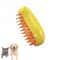 3in1 Electric Steamy Pet Grooming Brush Rechargeable AntiStatic Spray Massage DeShedding Comb 7