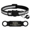 Customized Reflective Safety Cat Collar Personalized LaserEngraved ID Nameplate Bell 13