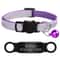 Customized Reflective Safety Cat Collar Personalized LaserEngraved ID Nameplate Bell 17