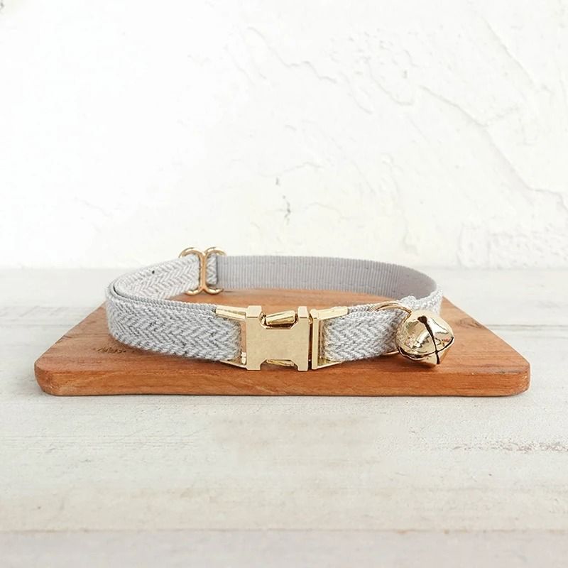 Personalized Bowtie Cat Collar Custom Engraved Nameplate Safety Necklace With Bell For Kittens Sm 21