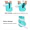 4Piece AntiScratch Silicone Cat Paw Boots With Adjustable Straps 4