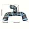 Extended Black ThreeWay Cat Tunnel Toy MultiExit Rolling Dragon Faucet Passageway For Indoor Felin 2