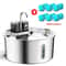 Wireless Smart Sensor 32L Stainless Steel Pet Water Fountain 4000mAh 9