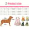 Romantic Floral Pet Summer Dress Charming Bowknot Party Outfit For Cats Small Dogs 2