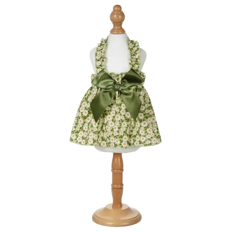 Romantic Floral Pet Summer Dress Charming Bowknot Party Outfit For Cats Small Dogs 7