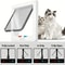4Way Locking Weatherproof Pet Door Flap HighSecurity Passageway Kit For Cats Dogs And Puppies 2