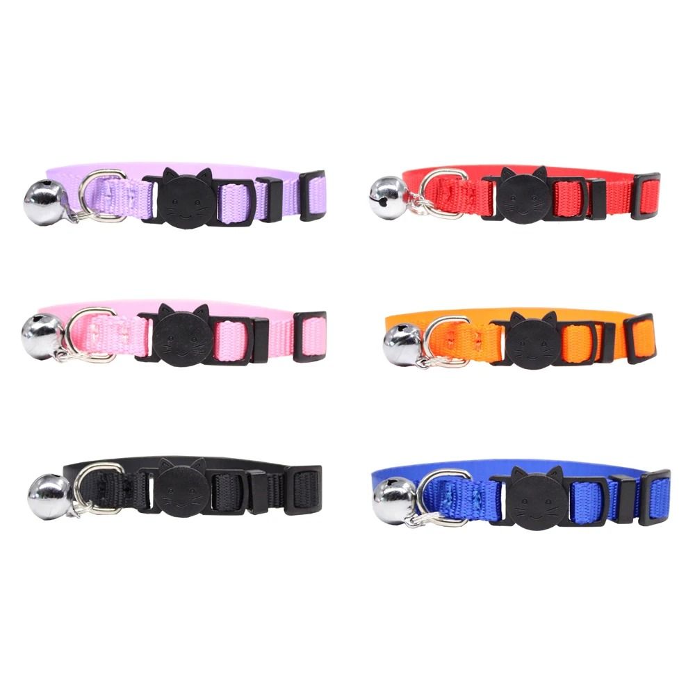 Customized Personalized ID Breakaway Cat Collar With LaserEngraved Safety Plate 5