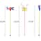Interactive Insect Feather Cat Teaser Wand With Soft Wool Ball Accent 5