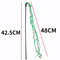 Interactive LongHandle Cat Teaser Wand With Ribbon Tassels And Sounding Bell 6