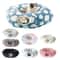 Plush Donut Cat Tunnel Bed Round Convertible Play Labyrinth With Hanging Toy Balls Washable Peeka 1