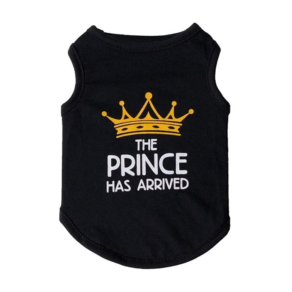 Charming Princess Print Summer Cotton Pet Vest Soft Sleeveless TShirt For Sphynx Cats And Small Do 10