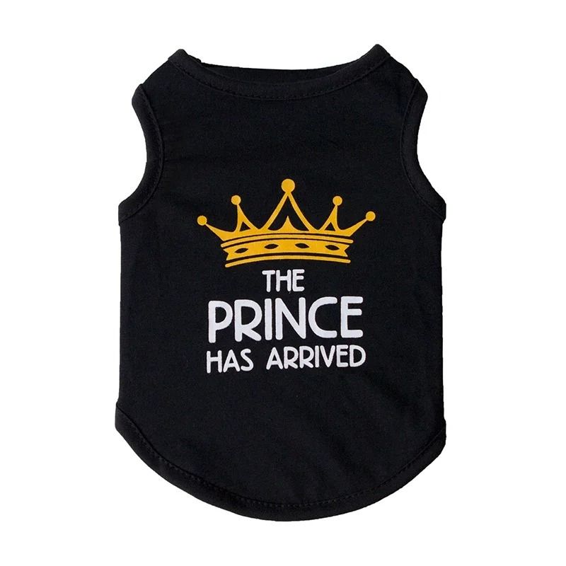 Charming Princess Print Summer Cotton Pet Vest Soft Sleeveless TShirt For Sphynx Cats And Small Do 10