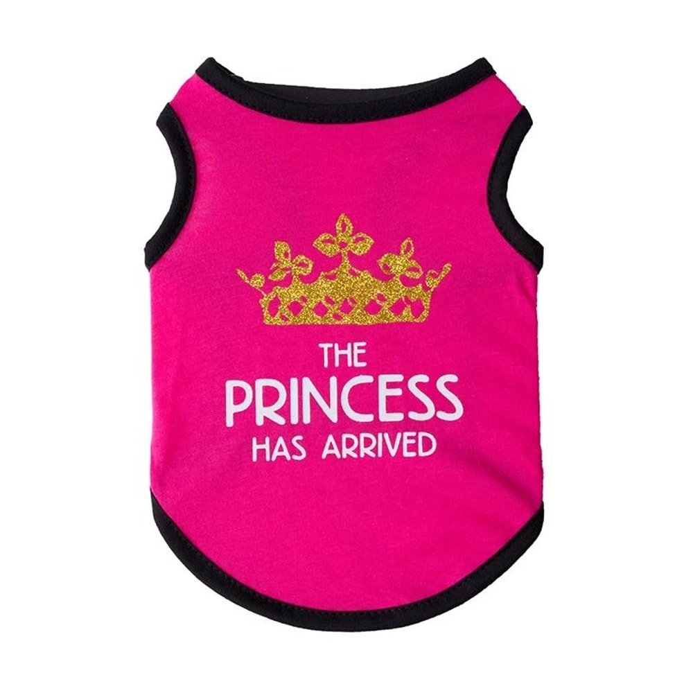 Charming Princess Print Summer Cotton Pet Vest Soft Sleeveless TShirt For Sphynx Cats And Small Do 5