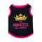 Charming Princess Print Summer Cotton Pet Vest Soft Sleeveless TShirt For Sphynx Cats And Small Do 7